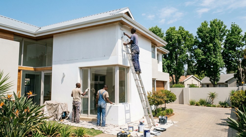 Painters in Kalk Bay, Cape Town Southern Peninsula